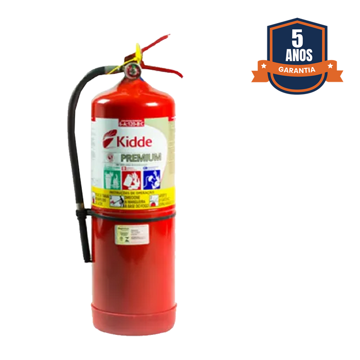 EXTINTOR PÓ ABC 4,5kg LINHA PREMIUM KIDDE