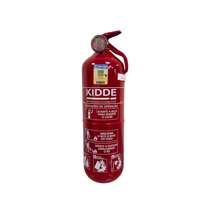 EXTINTOR PÓ ABC 2KG AUTOMOTIVO KIDDE