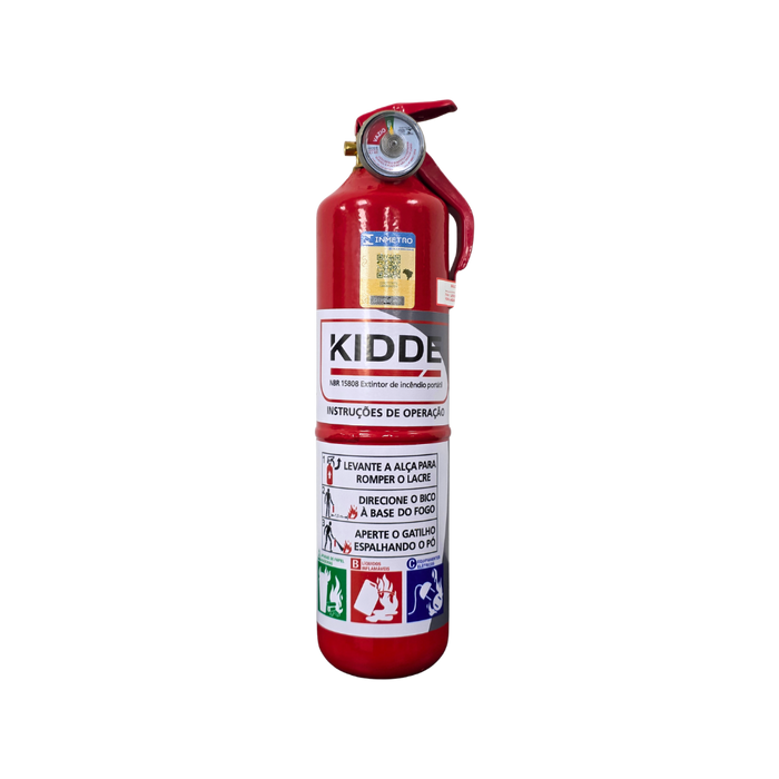 EXTINTOR PÓ ABC 3POL AUTOMOTIVO LINHA MEGA KIDDE