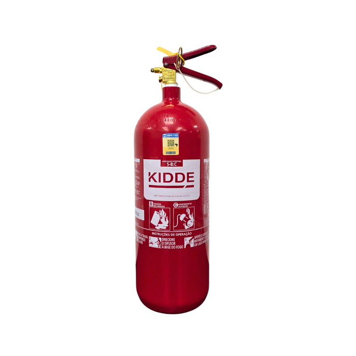 EXTINTOR DE INCÊNDIO CO2 4KG KIDDE