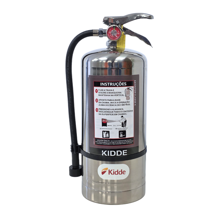 EXTINTOR CLASSE K 6KG LINHA ESPECIAL KIDDE