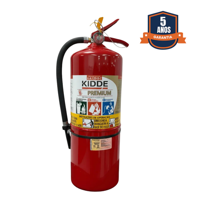 EXTINTOR PÓ ABC 9KG LINHA PREMIUM KIDDE