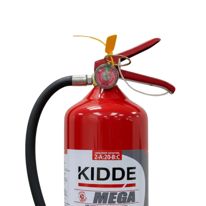 EXTINTOR PÓ ABC 4KG LINHA MEGA KIDDE