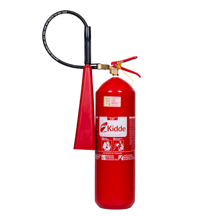 EXTINTOR DE INCÊNDIO CO2 6KG KIDDE