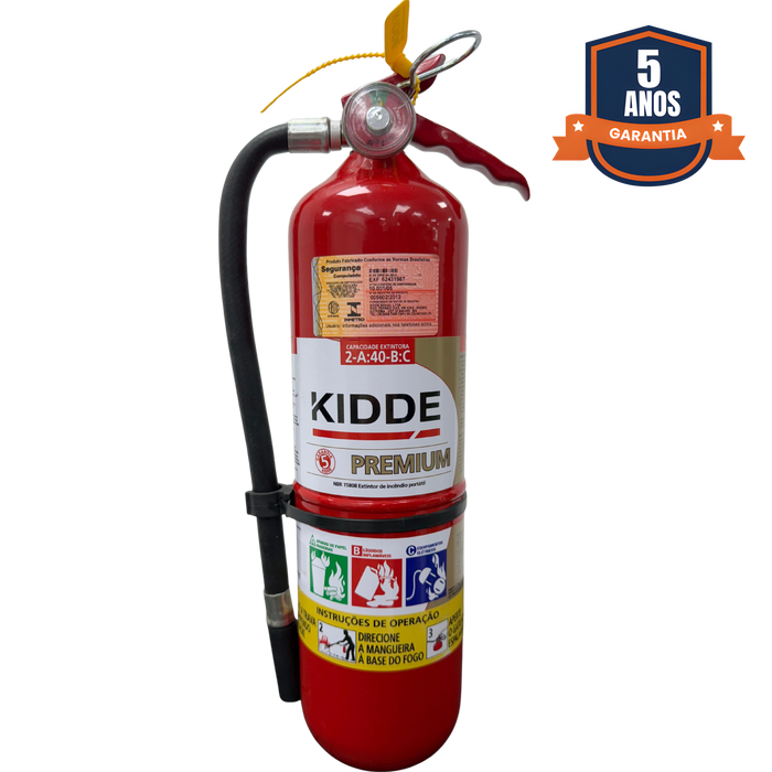 EXTINTOR PÓ ABC 2,3KG LINHA PREMIUM KIDDE